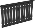 Skanholz Brüstungsgeländer Balkonschalung, 150 cm Länge, 96 cm Höhe