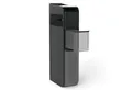 COSTWAY Badkommode, Nischenschrank schmal mit 2 Schubladen, Taschentuchbox, Rollen