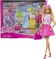 Großes Fashion Mode Spiel-Set | Barbie | Mattel | Puppe und Kleidung