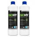 BiOHY Edelstahlreiniger 2er Pack (2 x 1 Liter Flasche) Vollwaschmittel (2-St)