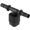 GEBERIT MeplaFix Press Kunststoff T-Stück [26x3mm - MeplaFix - 20x2,5mm], Kontur G