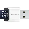 Microsdxc-speicherkarte Pro Ultimate (2023) 512gb Inkl. Usb-kartenleser - Samsung