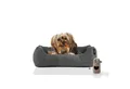 Rohrschneider Tierbett Hundebett Hundekorb Cordstoff, inkl. Gassibeutel