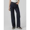 Vero Moda High-waist-Jeans VMTESSA HR WIDE JEANS RA369 GA NOOS blau 29