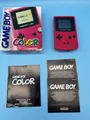 Nintendo Game Boy Color Brombeerrot Pink Handheld-Spielkonsole Ovp