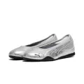 PUMA Damen Catch Metallic Whisper Ballerinas 39, Silver Black Metallic