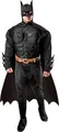 Rubies Herren DC Comics The Dark Knight Rises Muscle Chest Batman Erwachsenenkostüme, Schwarz, Plus, schwarz, Mehr