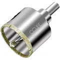 CCLIFE Diamanttrockenbohrer Diamantbohrer Diamant Lochsäge mit Zentrierbohrer Kohlenstoffstahl, Ø 68 mm Ø 68 mm