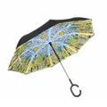 Goebel Upside Down Regenschirm Upside-Down Schirm James Rizzi - Desert Life bunt