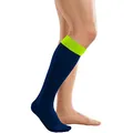 medi Rehab® one kurz Kompressionskniestrümpfe AD zur Ödemtherapie V green/ocean blue