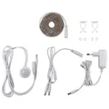 Müller-Licht LED Sensor Nachtlicht Strip 4,5W 230V LED-Bedlight 1,5m warmweiß 3000K Komplettset