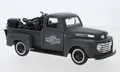 Maisto MAI32185GRAY - 1/24 - Ford F-1 Pick Up Tuning, dunkelgrau/Dekor, 1948, Ha