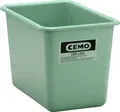 Cemo Lagerbehälter 200 l 88 x 57 x 60 cm, GFK, rechteckig, grün, 1144 000000000001217700