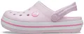 Crocs Crocband Clog K Clog Sommerschuh, Schlappen, Hausschuh, Badeschuh mit Kontrast-Akzenten