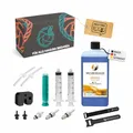 OTRADO Entlüftungskit passend für alle Magura hydraulische Scheibenbremsen | Fahrrad Bremsen Service Kit Entlüftungsset mit Schritt für Schritt Anleitung für entlüften der Fahrradbremse 250ml Öl