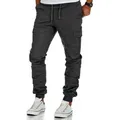 Amaci&Sons Chinohose SAN ANTONIO Cargo Jogger-Chino grau W30