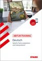 STARK Abitur-Training - Deutsch Epische Texte analysieren un ... 9783849026547