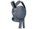 Hoppediz Babytrage Bondolino b.pure, Komforttrage ab Geburt (3 - 20 kg) Bauchtrage, Rückentrage & Hüfttrage