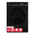 Sharp KD-PRO0S7GBD-DE Wäschetrockner, 10kg, D, WiFi, 15 Programme inkl. 20-Minuten-Schnelltrockenprogramm, Schwarz