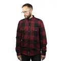 John Doe Motoshirt XTM Motorradjacke XTM Atmungsaktiv Motorrad Motoshirt Protektoren sind enthalten (Ellbogen und Schulter) Motoshirt Red rot xxl