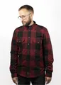 Motorrad Hemd John Doe Motoshirt Farbe: Rot/Schwarz Gr: XXL