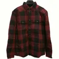 Herren Motorrad Hemd Jacke XXL - John Doe Motoshirt - rot