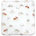 TupTam Wickelauflage TupTam Baby Wickeltischauflage mit Baumwollbezug Gemustert beige|braun 70 cm x 70 cm