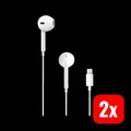 Apple EarPods In-Ear-Kopfhörer Earbuds mit Lightning Connector 2 STÜCK