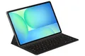 Samsung Book Cover Keyboard Slim EF-DX620 für das Tab S10 FE+ mit QWERTZ-Tastatur und AI-Taste, Einteilige Tablet-Hülle, schlankes Design, S Pen Fach, Black