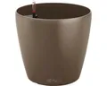 Pflanztopf Lechuza Classico Color Kunststoff Ø 19 cm H 17 cm muskat inkl. Erdbew