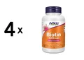 4 x Now Foods Biotin 5000mcg (120 vcaps) (176,12 EUR/kg)