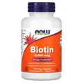 NOW Foods BIOTIN - VITAMIN H - 5000 mcg / 120 Kapseln - BIOTIN 5,000 mcg