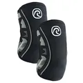 Rehband Ellenbogenbandage aus 5mm SBR/Neopren, Ellenbogen Sleeve für Kraftsport, anatomisches Design, rutschfest & enganliegend für Damen & Herren, Color:Camo - Pair, Size:S