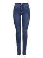 ONLY Damen Onlroyal High Waist Skinny Jeans Jeanshose,Medium Blue Denim, XS / 32