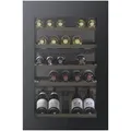 Winecooler V4000 90 cm Einbau Weinkühlschrank Spiegelglas Schwarz Linksanschlag - 10 Jahre Garantie