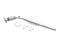 Edelstahl Downpipe für AUDI A3 TT VW GOLF IV BORA OCTAVIA 1.8T + SILENCER