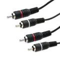 Cinch Kabel Audio Anschlusskabel Verbindungskabel 2x Cinch RCA Stecker 1,5m