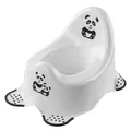 Töpfchen Hippo weiss für Babys und Kinder stabiler Babytopf Anti-Rutsch PANDA