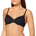 Triumph Damen BH Body Make-Up Essentials W, mit Bügel, ohne Polsterung, Verstellbare Träger, 85E, Schwarz