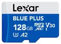 Micro SDXC SPEICHERKARTE 128GB 100MB/s UHS-I A2 V30 U3 BLUE LEXAR