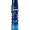 NIVEA DEO 250ml Spray męski FRESH ACTIVE (Spray, 250 ml) (5900017089348)