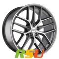 BBS CC-R graphit diamantgedreht matt 9x19" ET42 LK5 112 ML 82 Alufelgen 19 Zoll