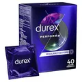 Durex Performa Kondome aktverlängernd mit benzocainhaltigem Gel 40 Kondome