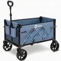 Sekey Bollerwagen Faltbar Klein 80KG Blau