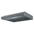 Respekta Unterbauhaube, 60 cm bk - Schwarz