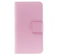 Handytasche Leder Handyhülle für Sony Xperia Z3 Compact Rosa Schutz Tasche (Book Cover)