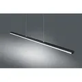 helestra VENTA Pendelleuchte mattschwarz eloxiert-chrom #16/1645.22