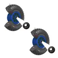Sackkarrenrad pannensicher Ersatzrad 2x 260x85mm 3.00-4 Sackkarre Bollerwagenrad