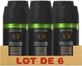 AX 6er Set Dark Temptation Compressed Spray Deodorants ohne Aluminiumsalze - 100ml