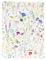 goldbuch 64 574 Notizbuch A5 Summer Meadow, Hardcover im Wildblumen-Design, 200 Seiten blanko, Papier 100 g/m², Tagebuch für Schule und Büro, Lesezeichen, Einband aus Kunstdruck, 15 x 22 x 2 cm, Weiß